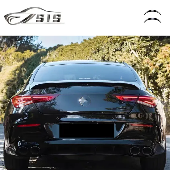 Carbon Fiber Trunk Spoiler for CLA-Class W117 (2014-2016)