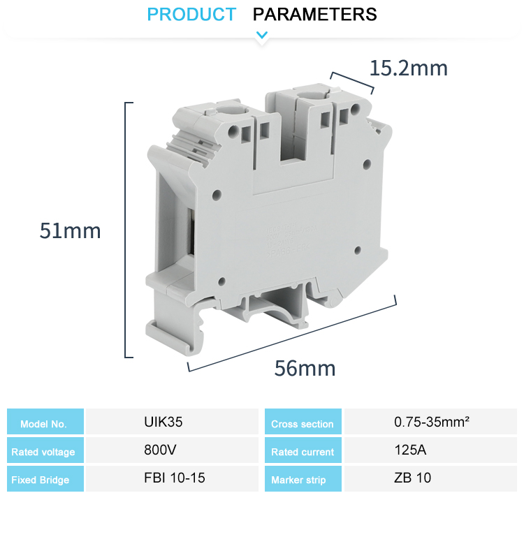 Screw terminal block