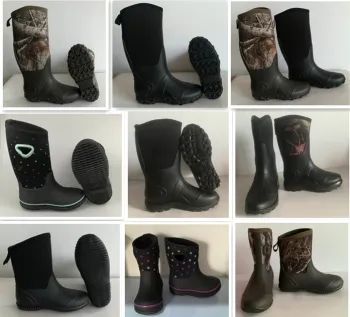 Injection neoprene rain boots,Cheap neoprene boots,Heat preservati neoprene boots,Adult outdoors neoprene boots