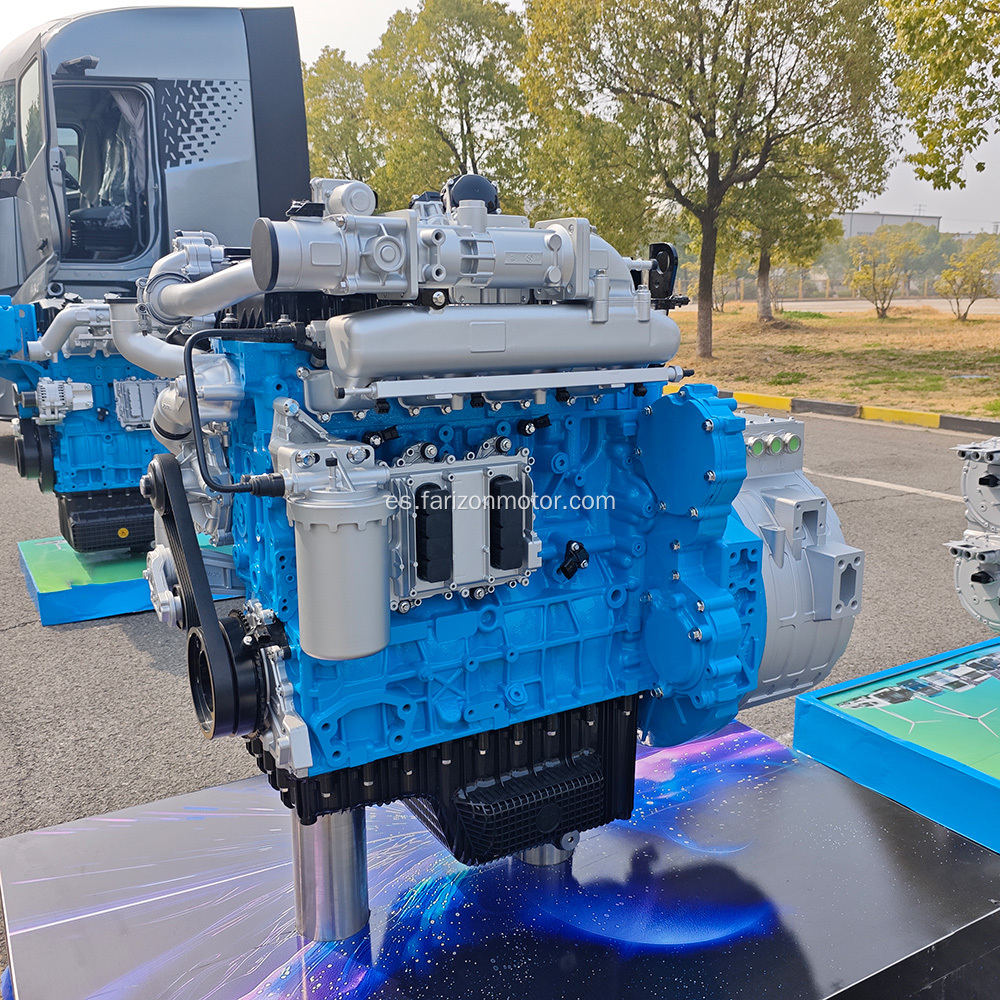Conjunto de motor de alimentación móvil de combustible limpio