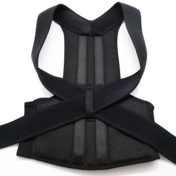 Adjustable Scoliosis Prevention, Kyphosis Correction, and Postural Support Brace for Back, Shoulder, Neck Pain Relief