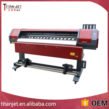 1.6m water based indoor high resolution poster printer machine