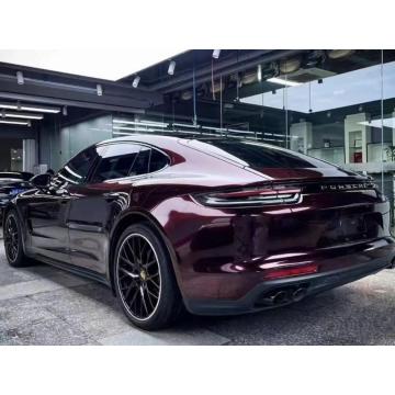 PVC metallic gloss Metal Paint Black Rose car wrap vinyl