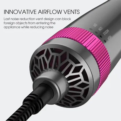 Hair dryer brush straightener dyson detangling comb