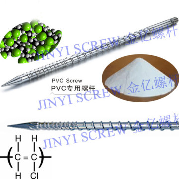 PVC Screw Barrel พลาสม่าไนไตรด์หรือชุบโครเมียม