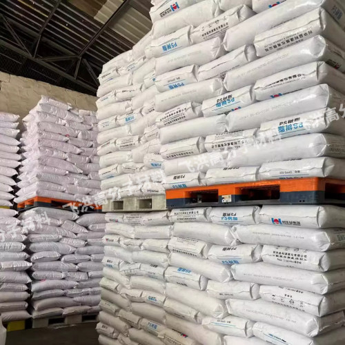 High strength GPPS plastic pellet material