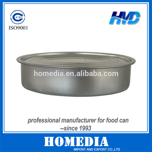 604# empty oval food tin can for 200g sardines