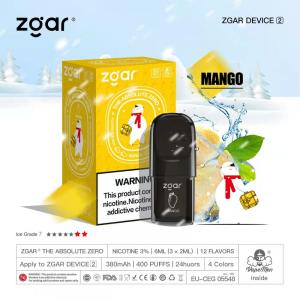 Zgar 2021 Hot Selling Disposable Vaping Pod