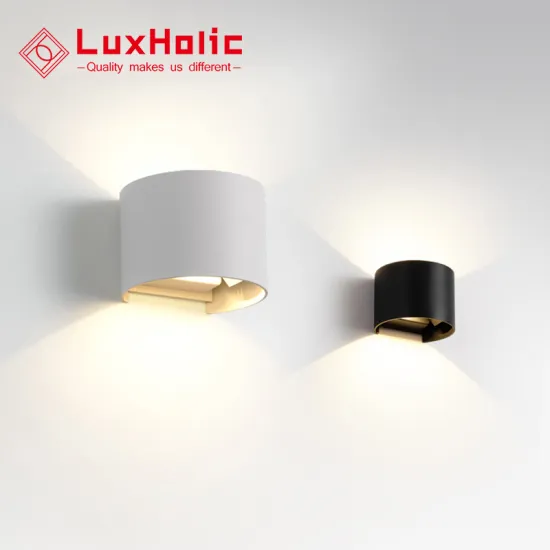 Modern IP65 Waterproof LED Outdoor Wall Lamps - 6W Up and Down Aluminum Indoor Light Sconce