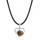 Tigers Eye Love Heart Birthstone Pendant Gemstone Necklaces for Women