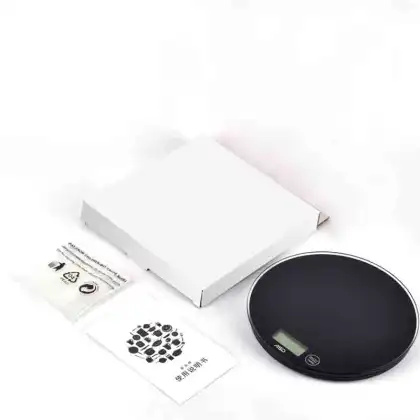 Round Waterproof Electronic Digital Kitchen Scales