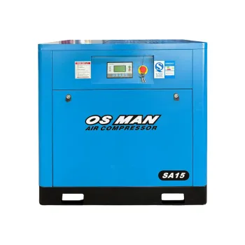 15HP Industrial Frequency Screw Air Compressor