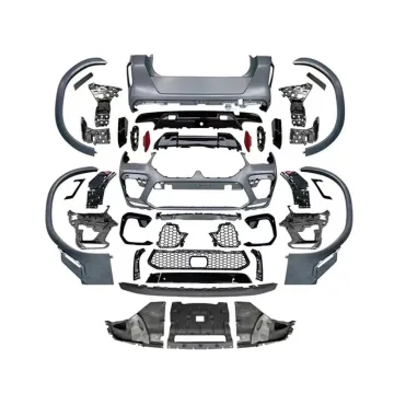 BMW X6 G06 Car Body Kits: X6M Front and Rear Bumpers, Grille, and Diffuser