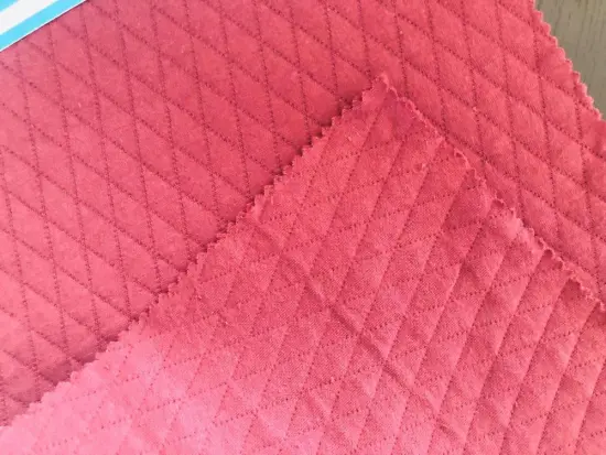 Small Diamond Jacquard Fabric