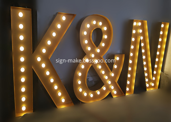 Marquee Display Sign