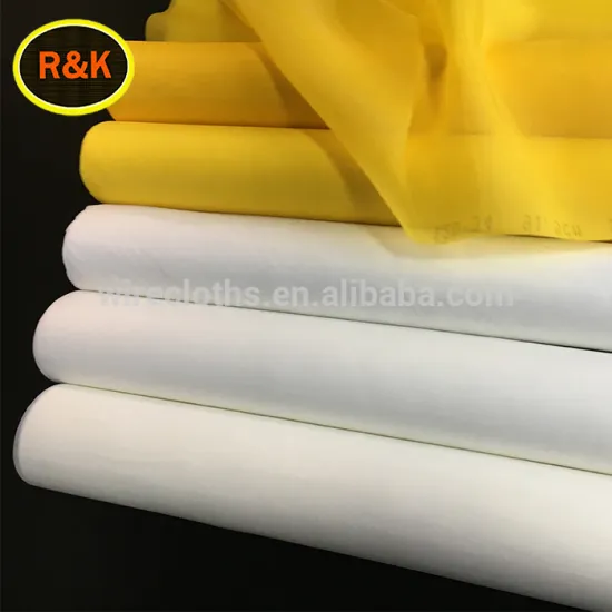 75 micron 100% mono filament polyester silk screen mesh fabric