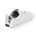 White canvas casual shoes, athleisure