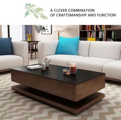 Home coffee table TV cabinet combination living room
