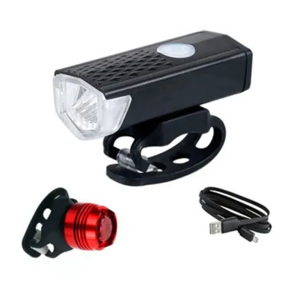 USB Rechargeable Night Riding Cycling Lights for Mountain Bikes