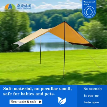 Durable Outdoor Tent with Sky View Design