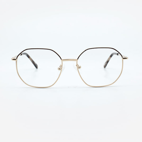 Polygon Square Metal Women's Optical Frames