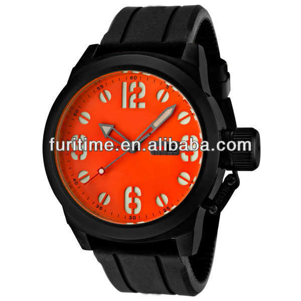 brown leather watches for men custom logo watches