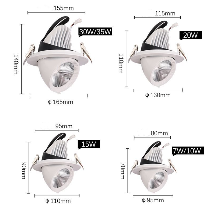 Downlight led