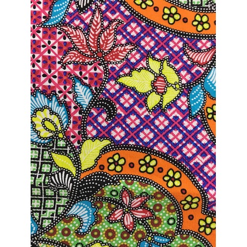 Gemensam design Rayon Challis 32S Printing Fabric