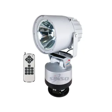 Sinso Outdoor Long-Range Wireless Control Auto Rotate Xenon Searchlight