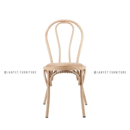 Hot Selling Natural Restaurant Dining Cafe Chair Metal Thonet Chair