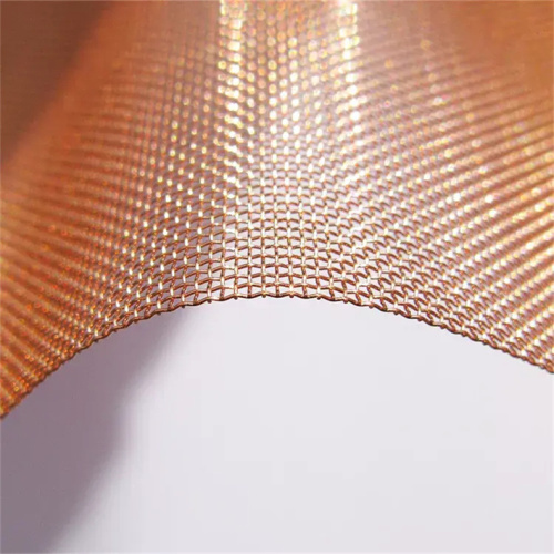 Pantalla de alambre de cobre fosfor malla de alambre de bronce