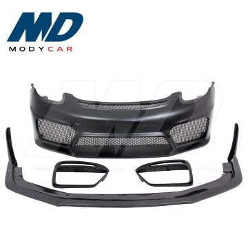 GT4 Kiểu ghép bằng sợi carbon Half carbon cho 2013-2015 Porsche Cayman 981