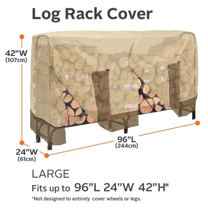 NHCX Outdoor Furniture and Log Rack Cover