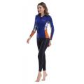 Seaskin 3mm wanita wetsuit neoprene atas