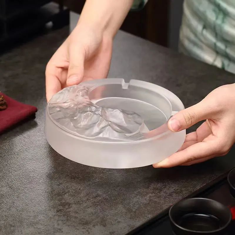 glass ashtray