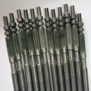 Zipper Teeth Coiling Machine Accessories Screw