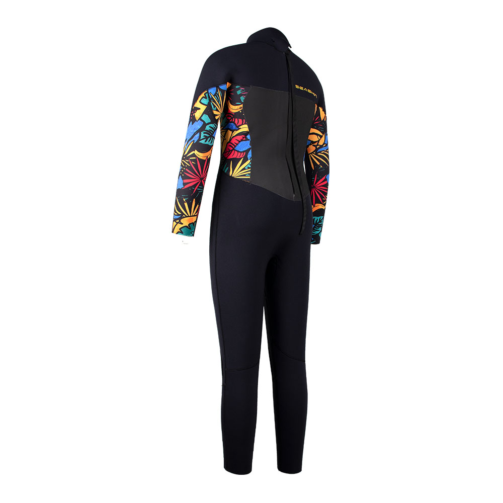 Zeegeten kinderen eco neopreen roze surfen wetsuits