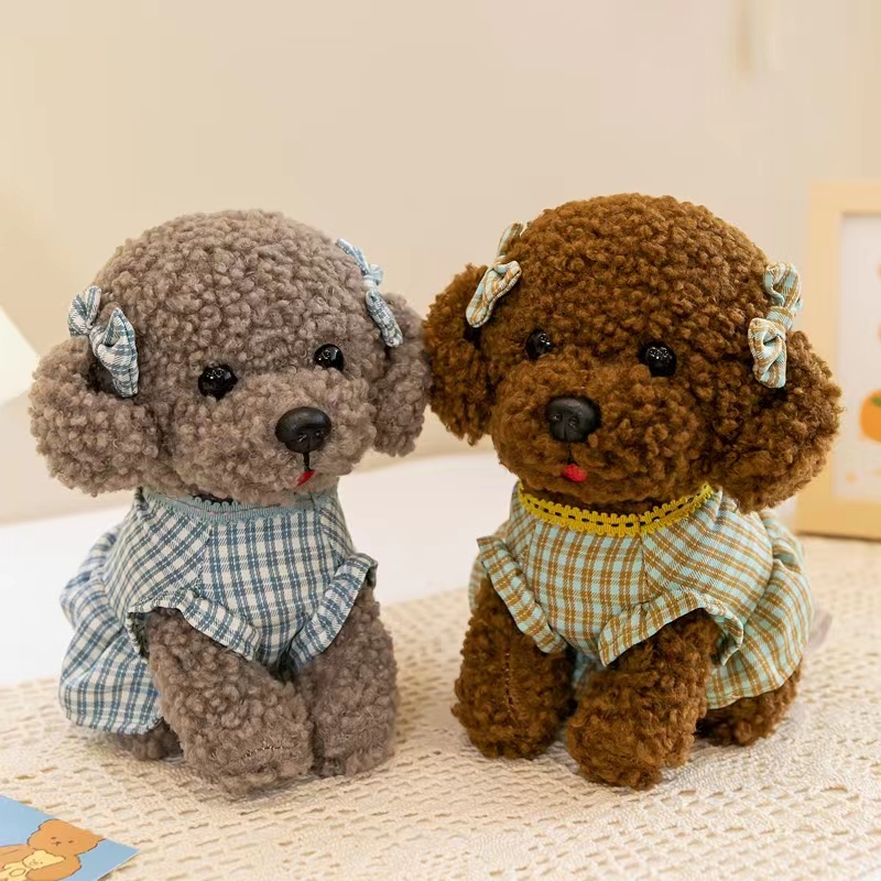 Teddy dog stuffed animal