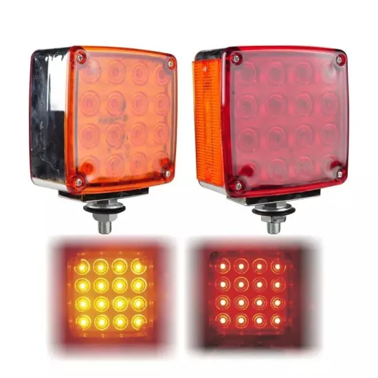 Hot Sale Factory Direct DC12V 24V 3 Function LED Truck Double Face Light