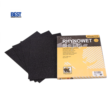 INDASA Rhynowet White Portugal Sand Paper Supplier - OEM Accept Silicon Carbide Abrasive Paper