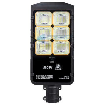 300W solar parking lot lights