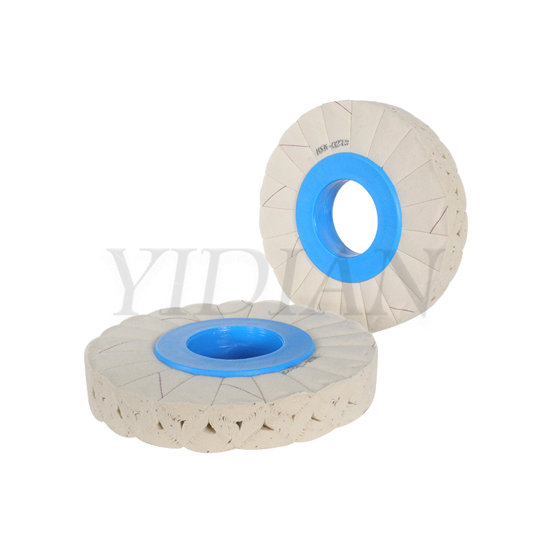 150*50*20 Premium Material Cotton Buffing Wheel For Edgebander Edge Banding Machine Edgebander