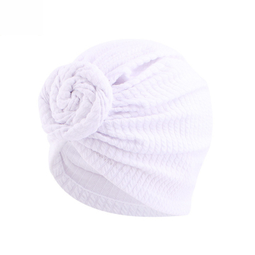 Solid Color Cotton Knotted Ball Cap for Chemotherapy