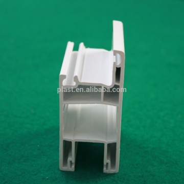 Customized Plastic window and door frame pvc extrusion profile