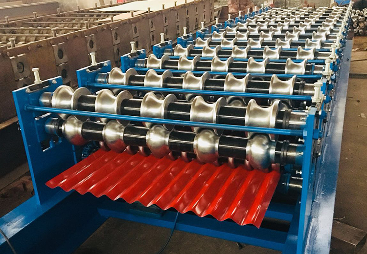 double layer roll forming machine 4