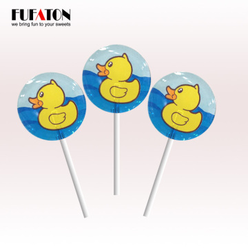 Hand decorated cartoon hard candy lollipop for Wholesale