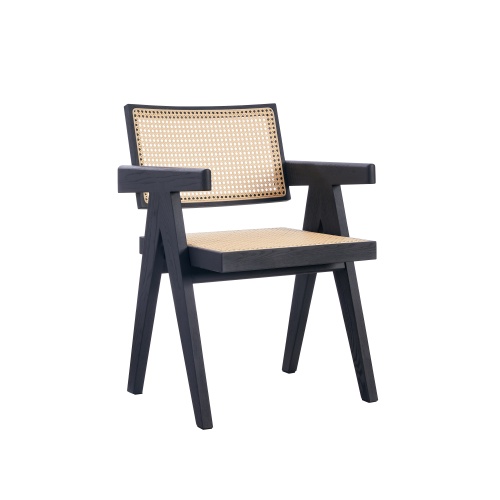Hand-woven Cord Simplicity Ash Wood Bistro Chair
