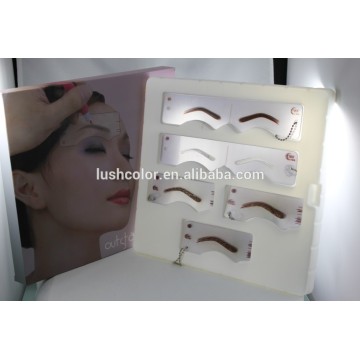 Hot sale Eyebrow Stencils Eyebrow Template Drawing Stencils