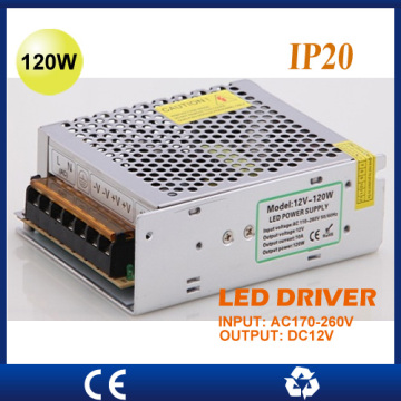 120W 12V LED converter CE ROHS report manufacturer