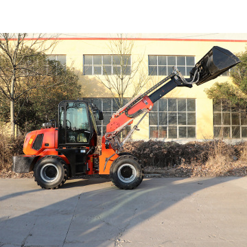 Chinese Telescopic Grapple Wheel Loader